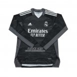 Shirt Real Madrid Goalkeeper Long Sleeve 2021/22 Black