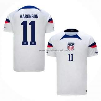 Shirt United States Player Aaronson Home 2022