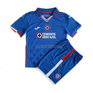 Shirt Cruz Blue Home Kid 2022/23