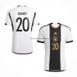 Shirt Germany Player Brandt Home 2022