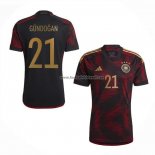 Shirt Germany Player Gundogan Away 2022