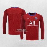 Shirt Paris Saint-Germain Goalkeeper Long Sleeve 2020/21 Red