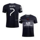 Shirt Paris Saint-Germain Player Mbappe Third 2021-22