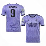 Shirt Real Madrid Player Benzema Away 2022/23