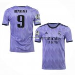 Shirt Real Madrid Player Benzema Away 2022/23