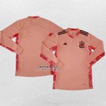 Shirt Spain Home Goalkeeper Long Sleeve 2020
