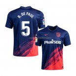 Shirt Atletico Madrid Player R.de Paul Away 2021-22