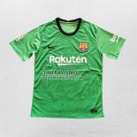 Thailand Shirt Barcelona Goalkeeper 2020/21 Green