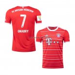 Shirt Bayern Munich Player Gnabry Home 2022/23
