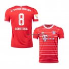Shirt Bayern Munich Player Goretzka Home 2022/23