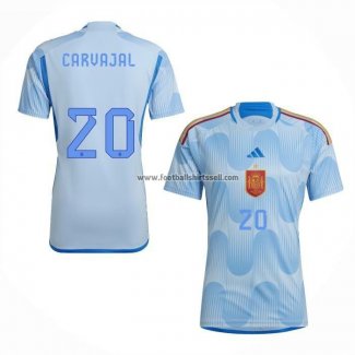 Shirt Spain Player Carvajal Away 2022