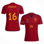 Shirt Spain Player Rodrigo Home 2022
