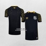Thailand Shirt Santos Goalkeeper 2021 Black