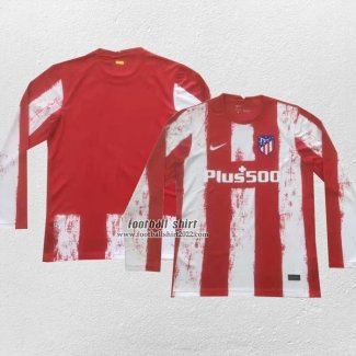 Shirt Atletico Madrid Home Long Sleeve 2021/22