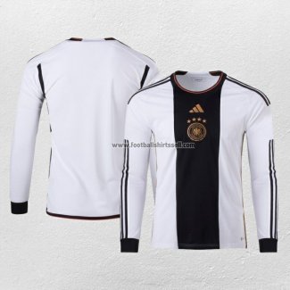 Shirt Germany Home Long Sleeve 2022