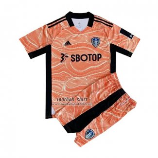 Shirt Leeds United Goalkeeper Kid 2021/22 Orange