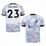 Shirt Liverpool Player Luis Diaz Away 2022/23