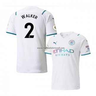 Shirt Manchester City Player Walker Away 2021-22