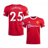 Shirt Manchester United Player Sancho Home 2021-22