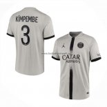 Shirt Paris Saint-Germain Player Kimpembe Away 2022/23