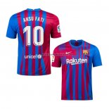 Shirt Barcelona Player Ansu Fati Home 2021-22(2)