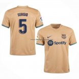 Shirt Barcelona Player Sergio Away 2022/23