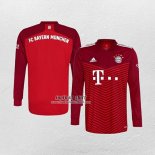 Shirt Bayern Munich Home Long Sleeve 2021/22