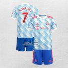 Shirt Manchester United Player Ronaldo Away Kid 2021/22