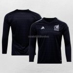 Shirt Mexico Goalkeeper Long Sleeve 2022 Black