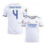 Shirt Real Madrid Player Sergio Ramos Home 2021-22