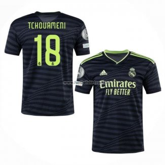Shirt Real Madrid Player Tchouameni Third 2022/23