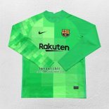 Shirt Barcelona Goalkeeper Long Sleeve 2021/22 Green
