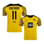 Shirt Borussia Dortmund Player Reus Home 2021-22
