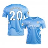 Shirt Manchester City Player Bernardo Home 2021-22