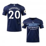 Shirt Manchester City Player Bernardo Third 2021-22