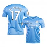 Shirt Manchester City Player de Bruyne Home 2021-22