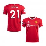 Shirt Manchester United Player Cavani Home 2021-22(2)