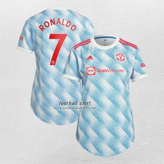 Shirt Manchester United Player Ronaldo Away Women 2021/22