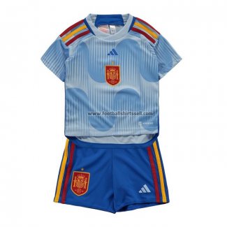 Shirt Spain Away Kid 2022