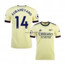 Shirt Arsenal Player Aubameyang Away 2021-22