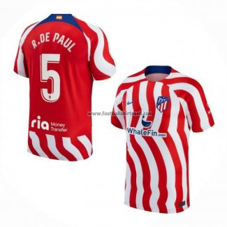 Shirt Atletico Madrid Player R.De Paul Home 2022/23