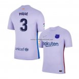 Shirt Barcelona Player Pique Away 2021-22
