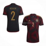 Shirt Germany Player Rudiger Away 2022