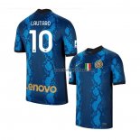 Shirt Inter Milan Player Lautaro Home 2021-22