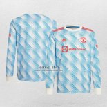 Shirt Manchester United Away Long Sleeve 2021/22