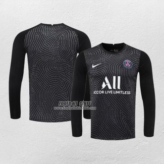 Shirt Paris Saint-Germain Goalkeeper Long Sleeve 2020/21 Black