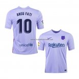 Shirt Barcelona Player Ansu Fati Away 2021-22(2)