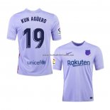 Shirt Barcelona Player Kun Aguero Away 2021-22