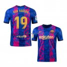 Shirt Barcelona Player Kun Aguero Third 2021-22