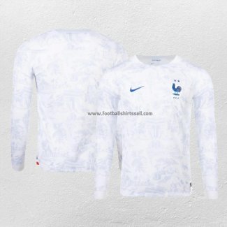 Shirt France Away Long Sleeve 2022